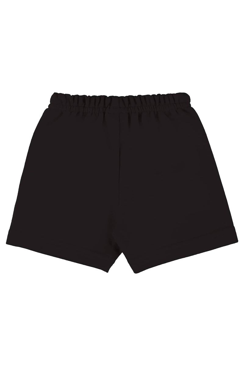 Conjunto-com-Camiseta-e-Bermuda-para-Bebe-Menino-Amarelo-Bee-Loop