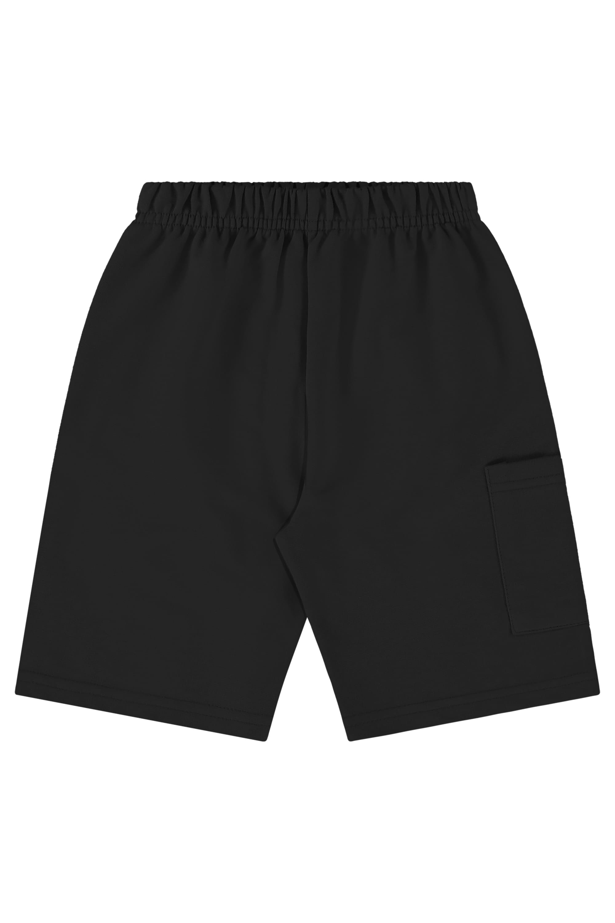 Bermuda Infantil em Moletom para Menino (Preto) Bee Loop