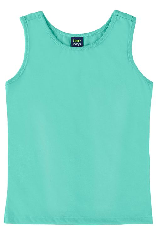 Regata em Meia Malha para Menina (Verde) Bee Loop