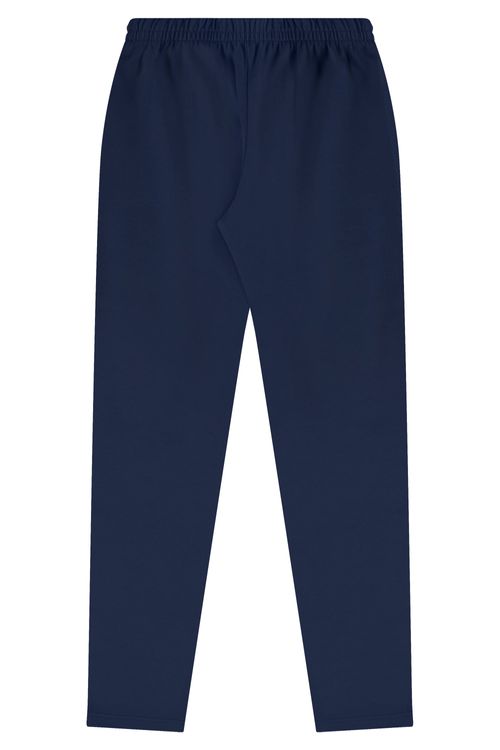 Calça Legging Infantil em Cotton (Azul Marinho) Bee Loop