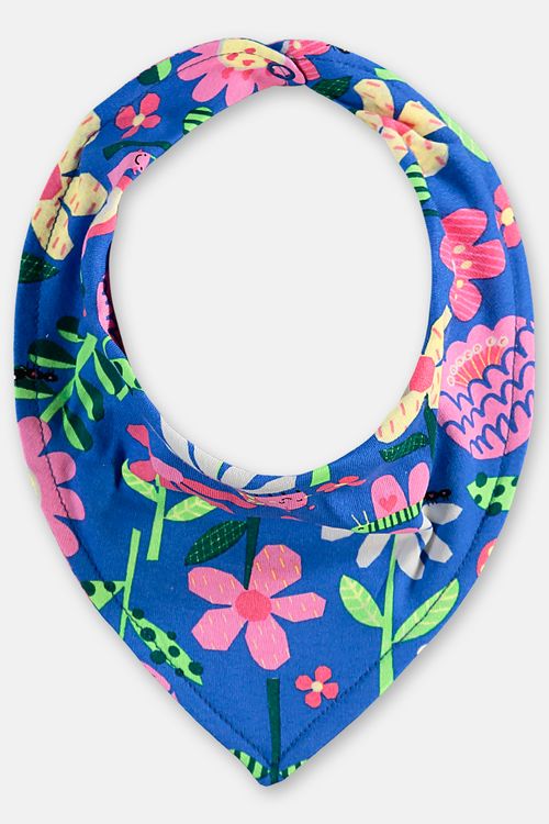 Babador Bandana para Bebê Menina em Suedine Essentials (Azul) Up Baby