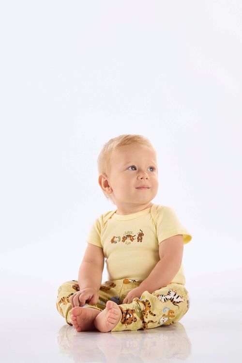 Calça para Bebê Menino em Suedine Essentials (Verde) Up Baby