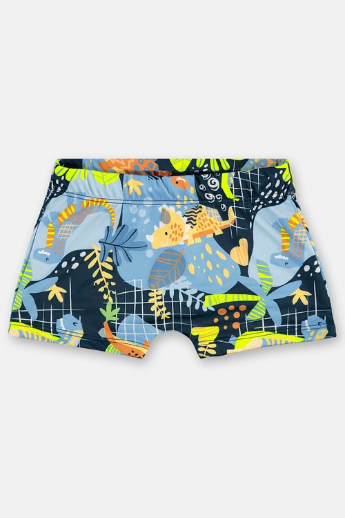 Sunga Boxer Infantil FPS+50 com Forro (Azul Marinho) Up Baby