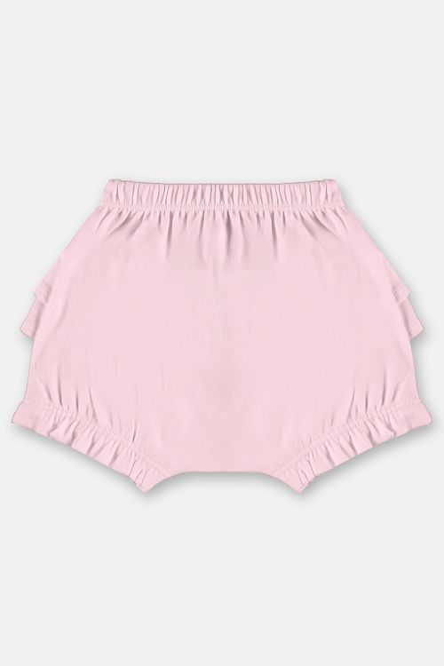 Calcinha para Bebê em Suedine com Babados (Rosa Claro) Up Baby