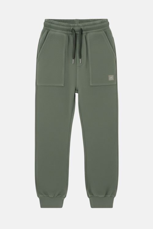 Calça Infantil Masculina em Moletom Sem Felpa (Verde) Up Baby