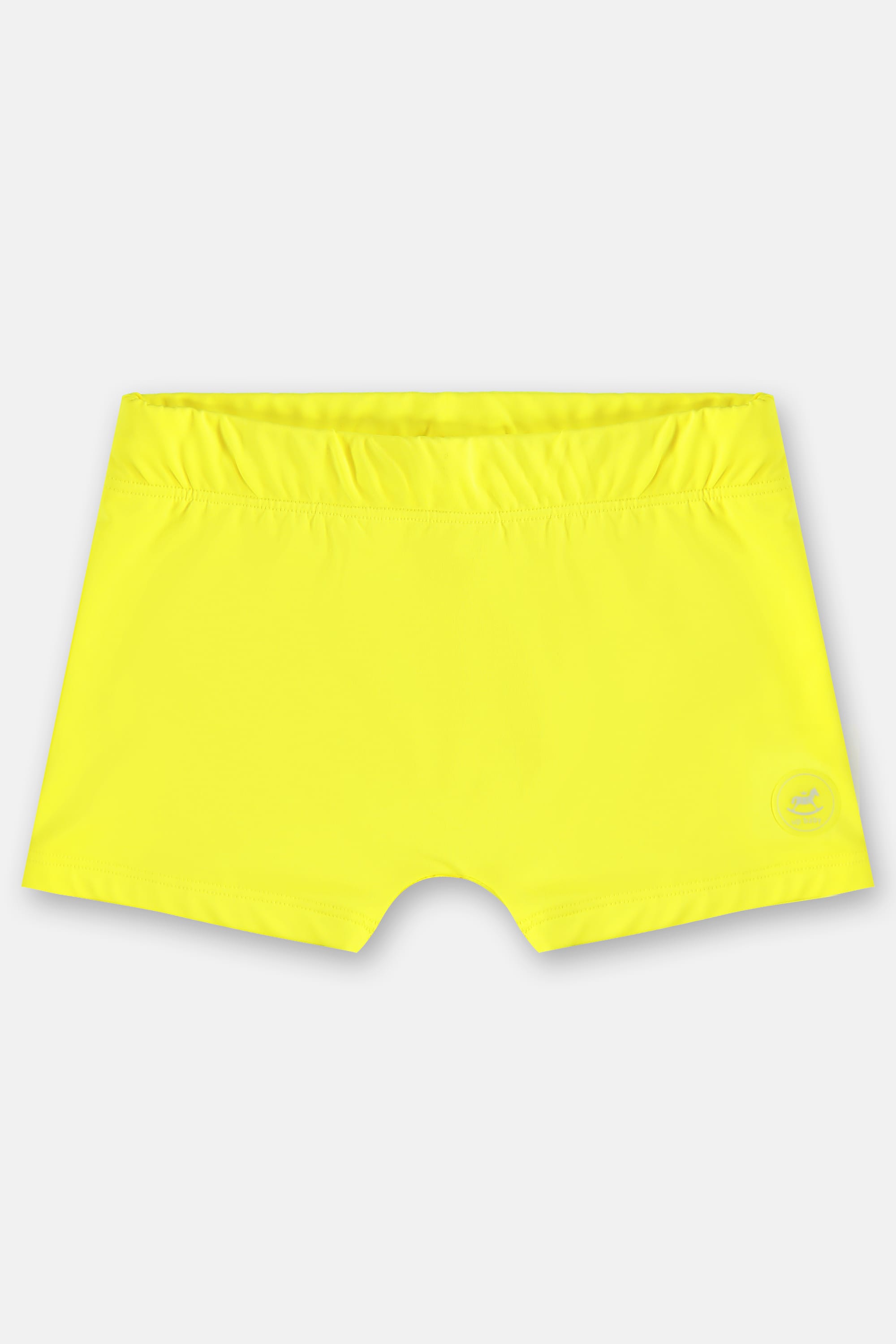 Sunga Boxer Infantil em Poliéster com FPS +50 UV (Amarelo Fluorescente) Up Baby