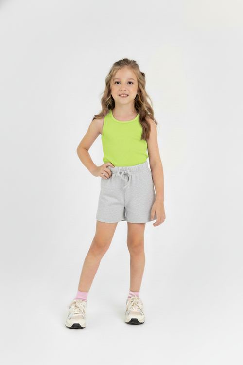 Regata Infantil em Ribana para Menina (Verde) Guloseima