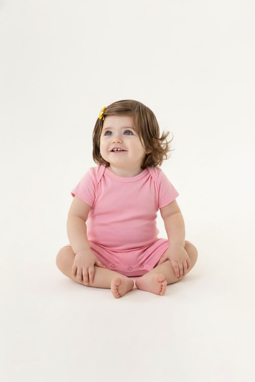 Macaquinho Básico em Suedine (Rosa) Guloseima