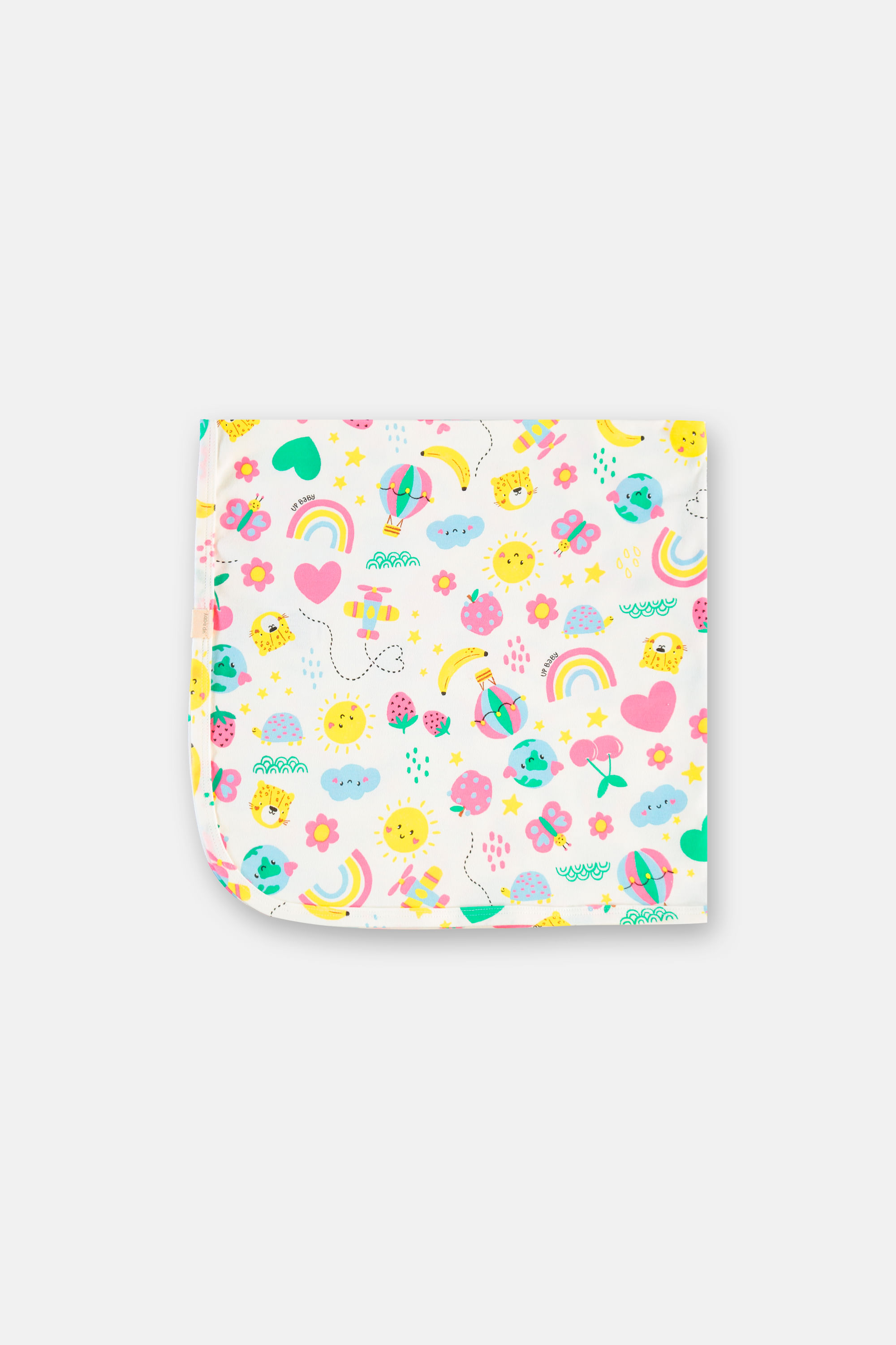 Manta Essentials Para Bebê Em Suedine Premium (Amarelo) Up Baby