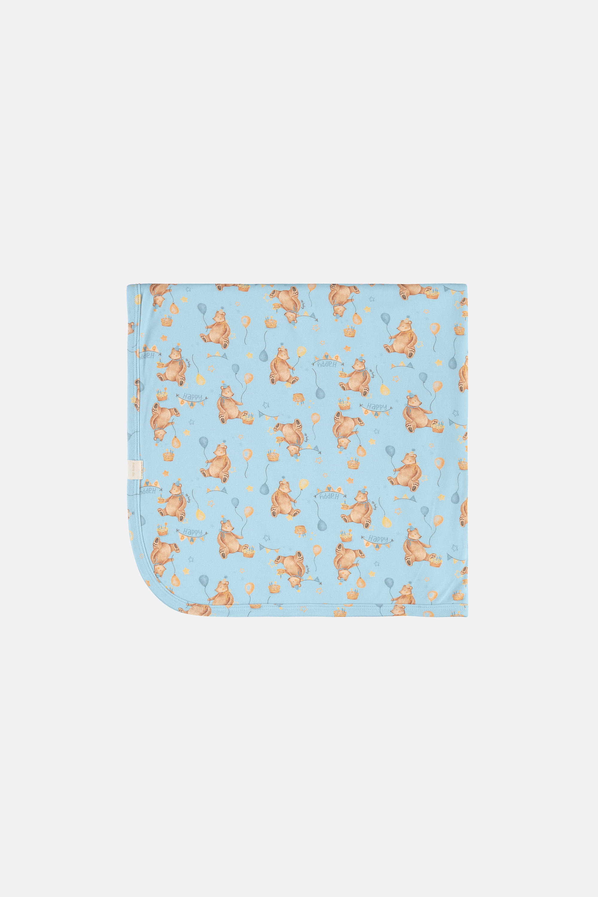 Manta Bebê Suedine Estampada Com Forro Soft (Multicolor) Up Baby