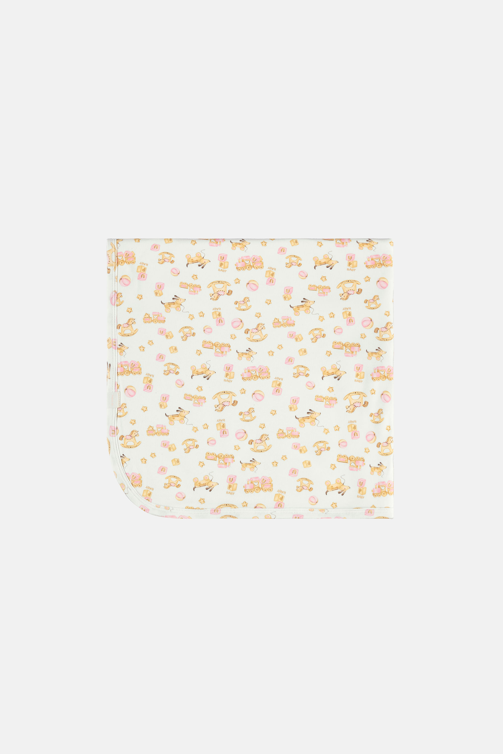 Manta Bebê Suedine Estampada Com Forro Soft (Multicolor) Up Baby