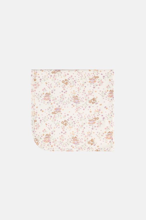 Manta Bebê Suedine Estampada Com Forro Soft (Multicolor) Up Baby
