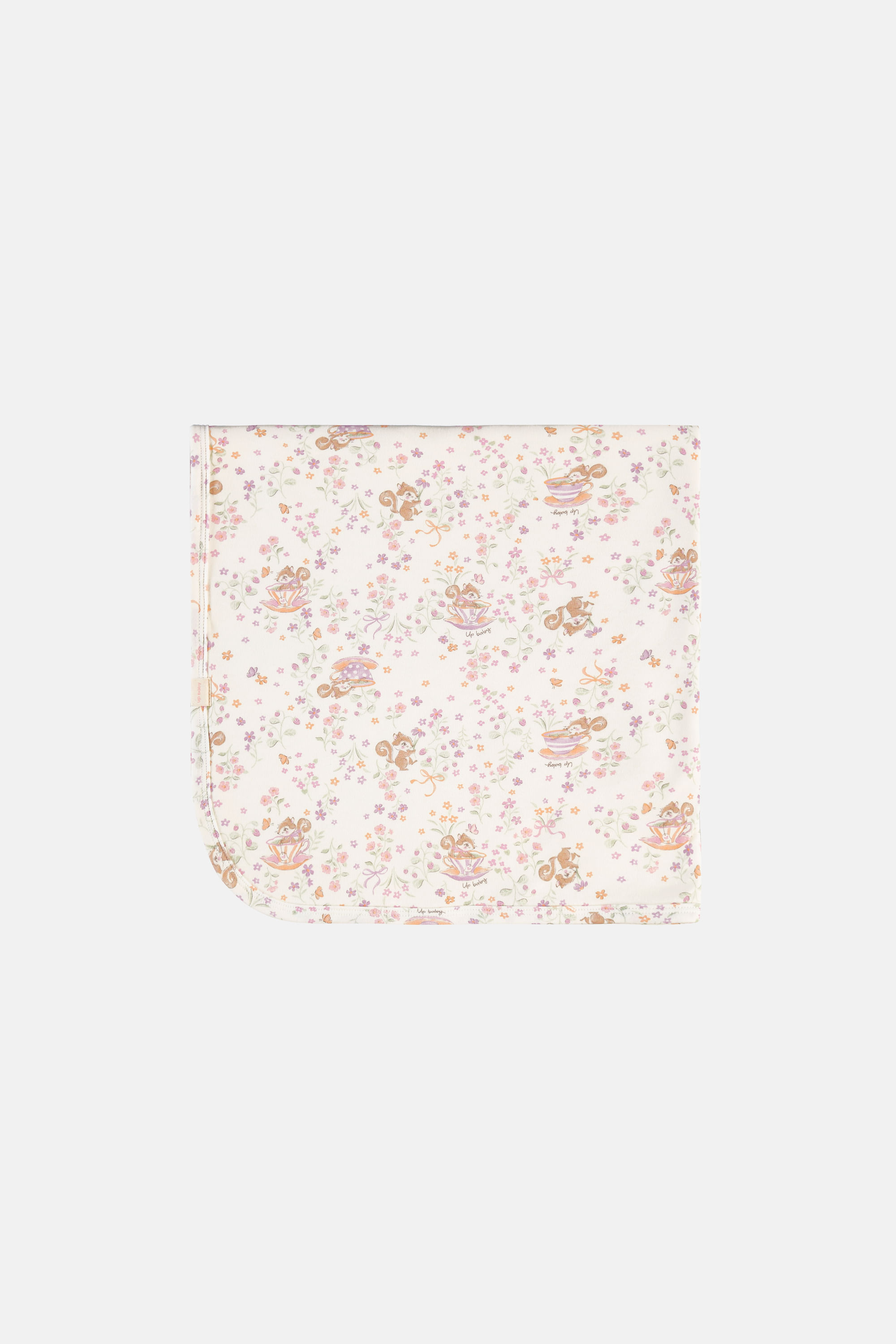Manta Bebê Suedine Estampada Com Forro Soft (Multicolor) Up Baby