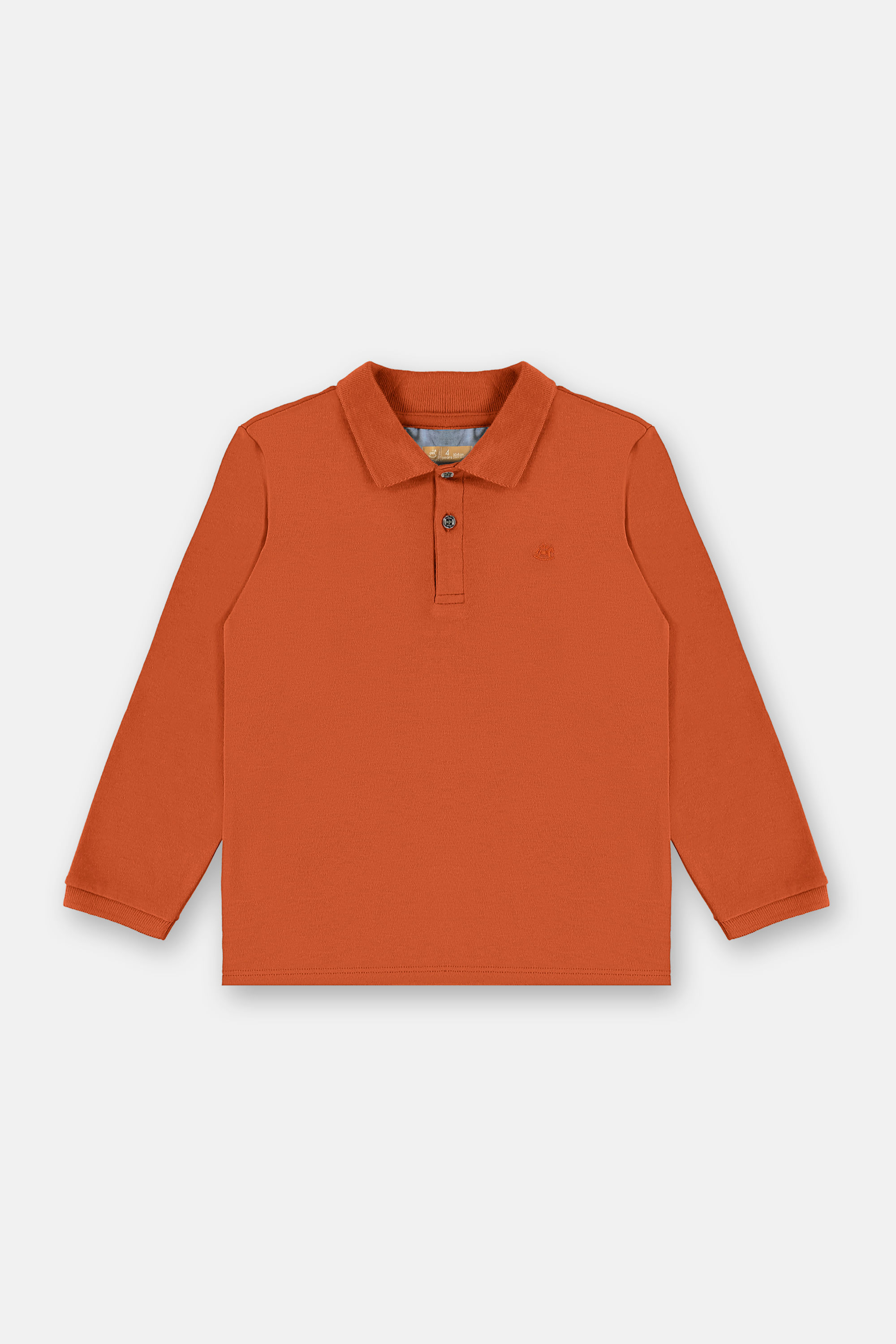 Camisa Polo Infantil Em Suedine Premium (Marrom) Up Baby