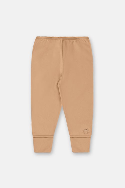 Calça Infantil Unissex Suedine (Bege) Up Baby