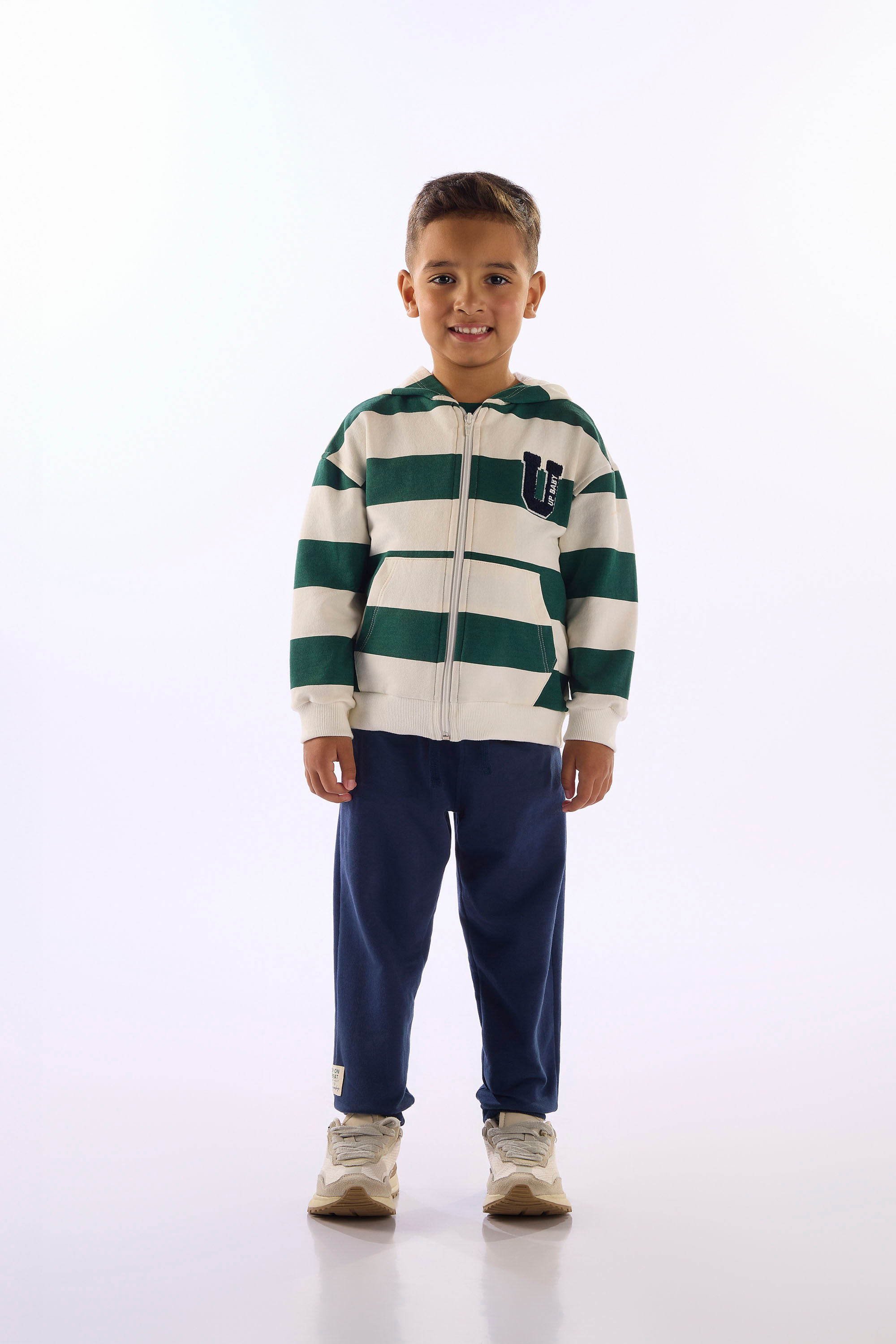 Conjunto Infantil Jaqueta E Calça Em Molecotton Confort (Azul) Up Baby