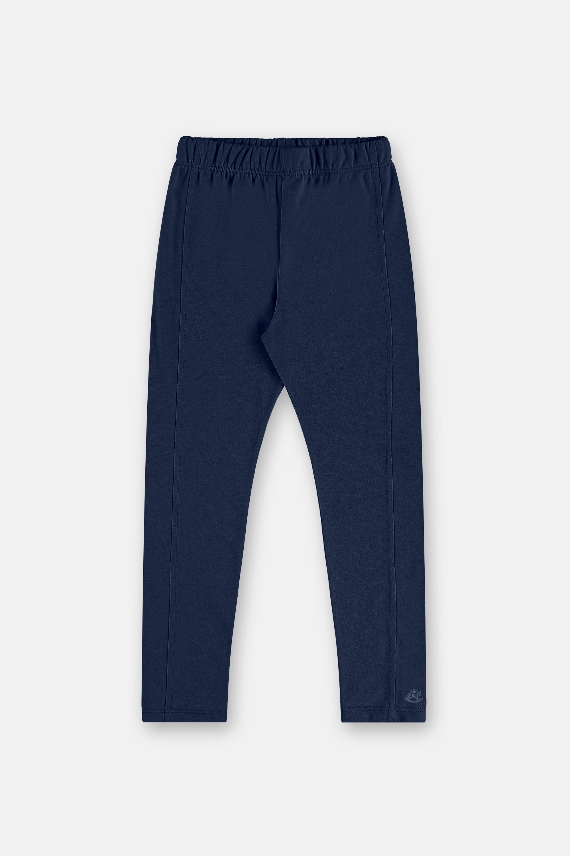 Calça Legging Infantil Menina Em Cotton Com Recorte (Azul) Up Baby