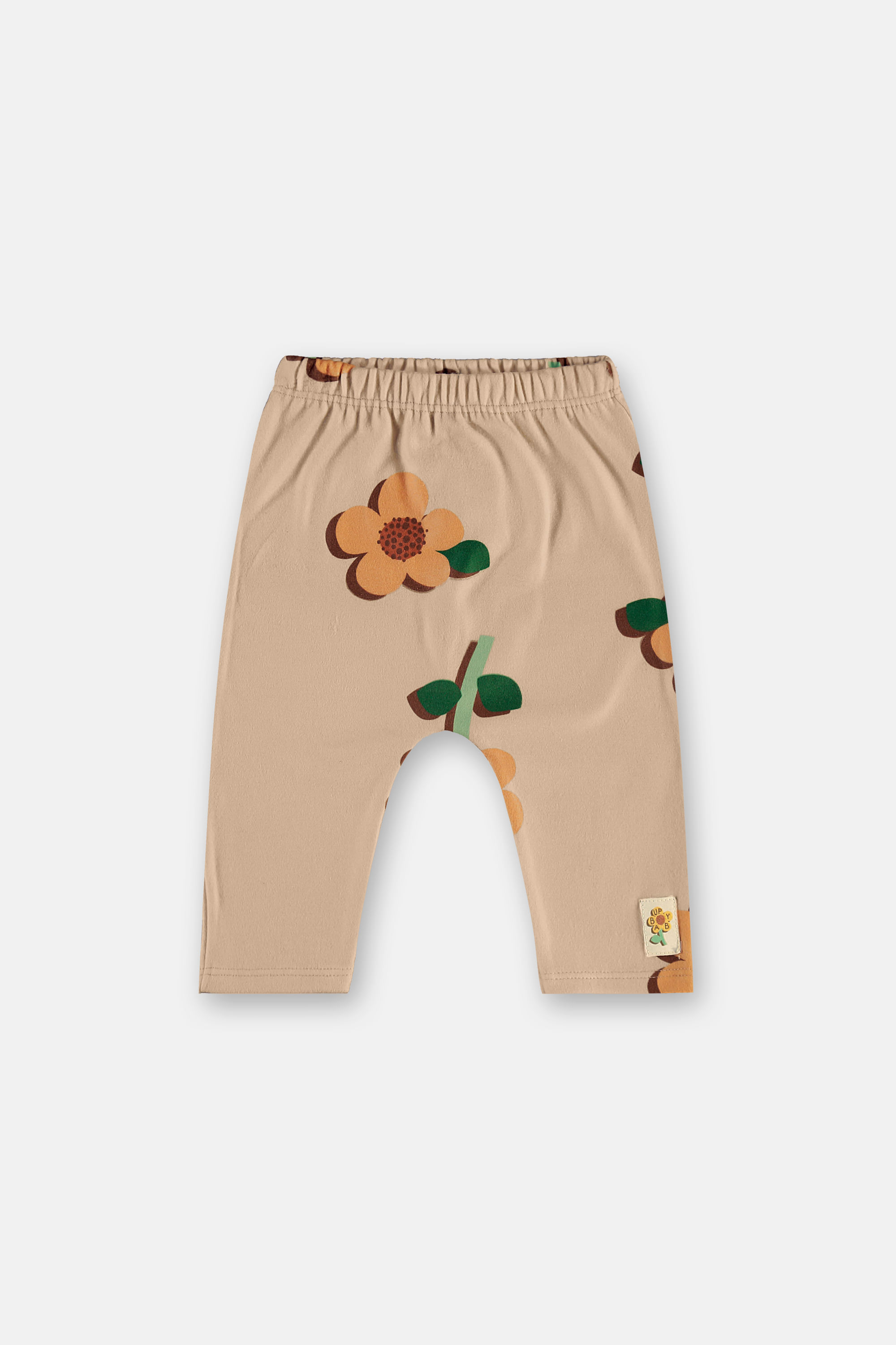 Calça Para Bebê Menina Em Malha Peluciada (Marrom) Up Baby
