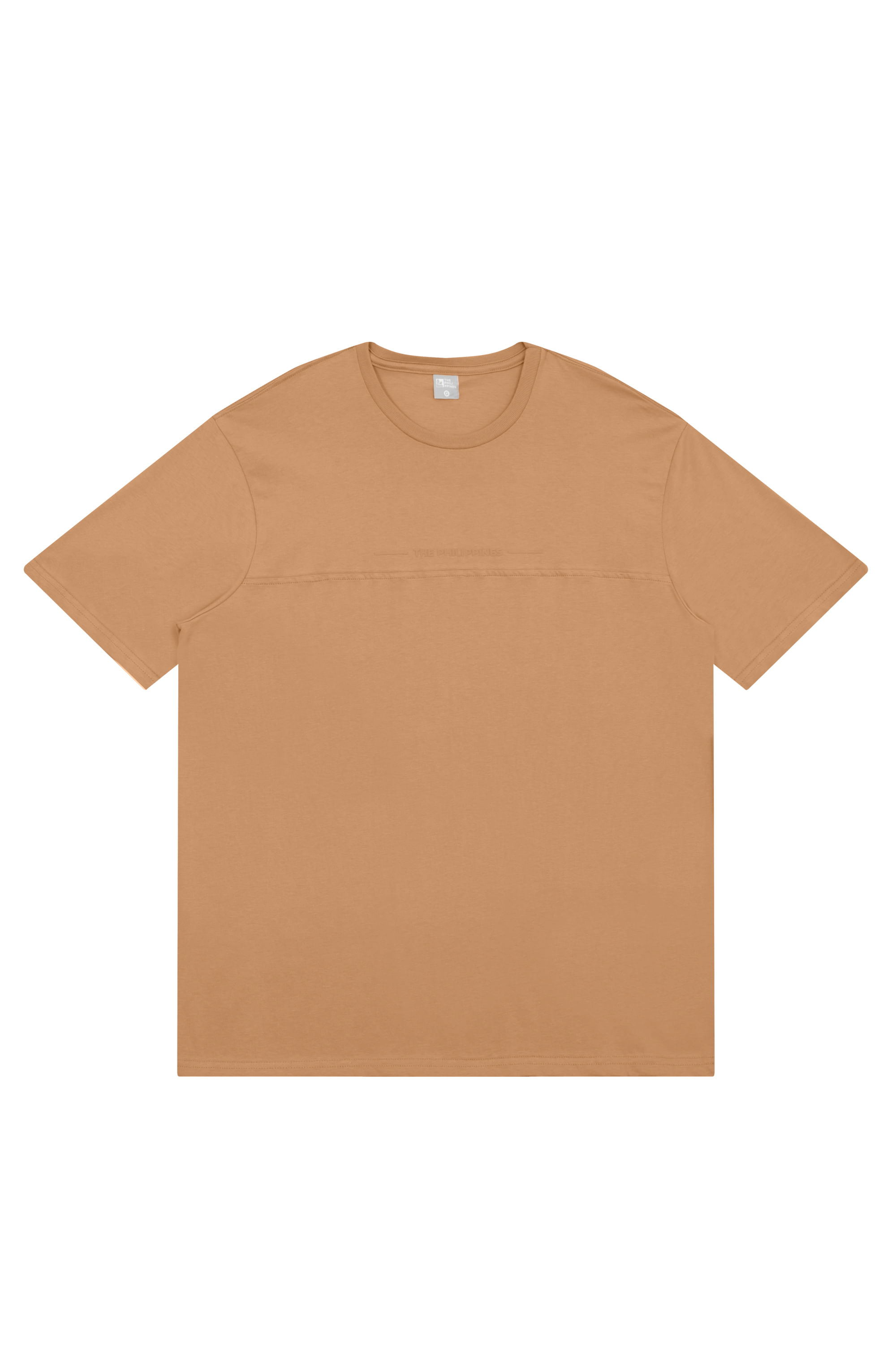 Camiseta Masculina em Meia Malha (Bege) The Philippines