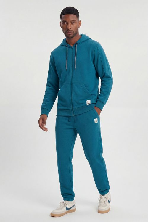 Jaqueta Masculina em Moletom sem Felpa (Azul) The Philippines