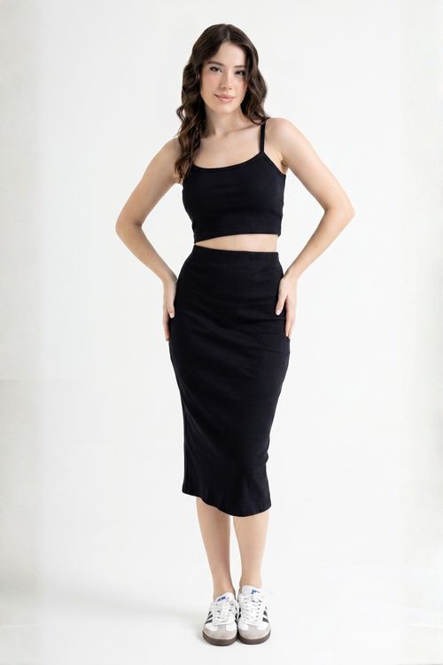 Top em Ribana Básico (Preto) Just Basic
