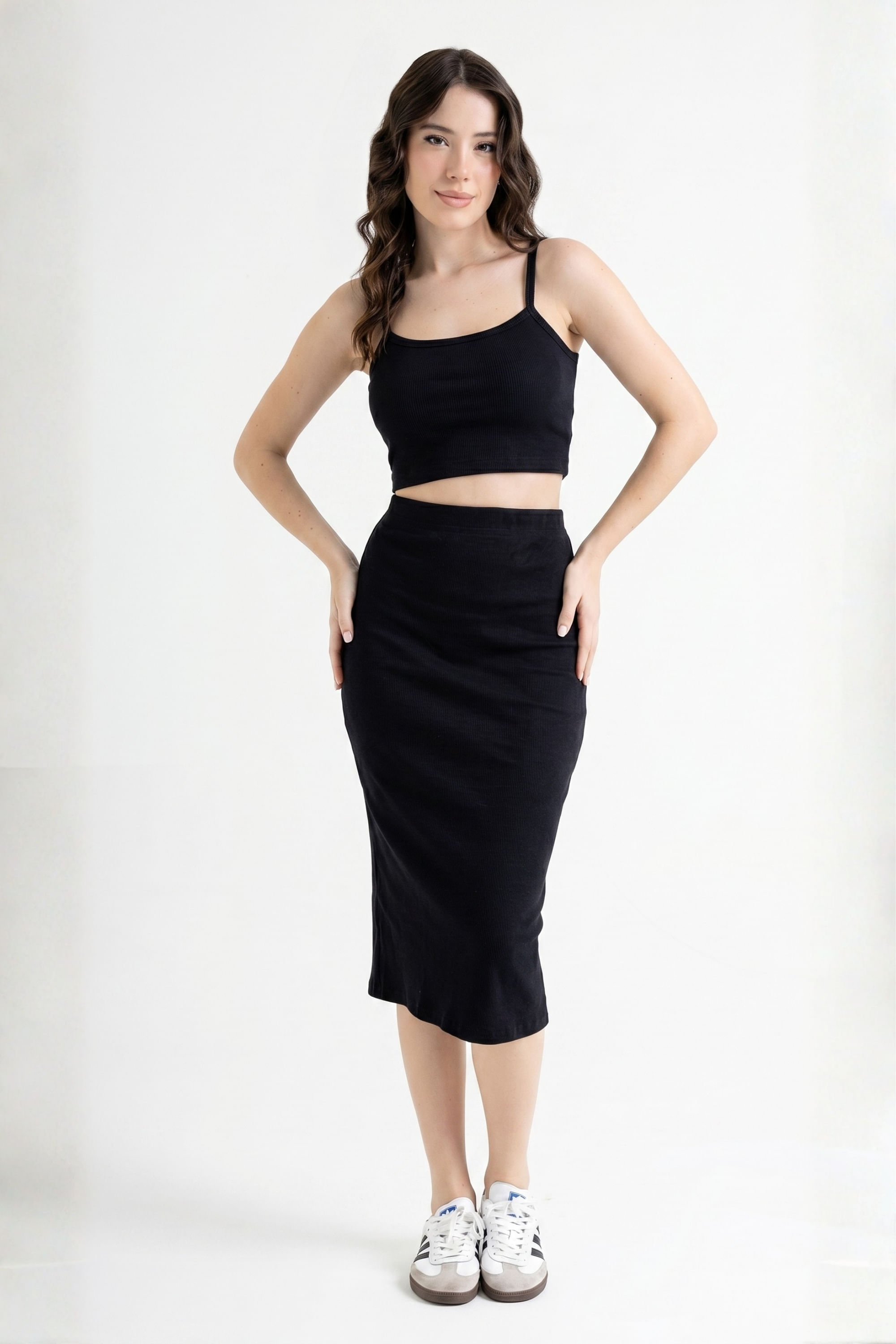 Top em Ribana Básico (Preto) Just Basic