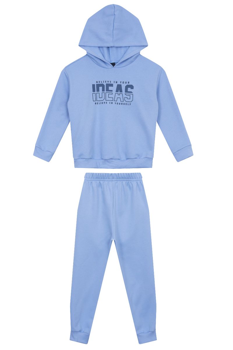 Conjunto-Infantil-Menino-com-Blusão-e-Calça-em-Moletom-Felpado-Azul-Guloseima-1